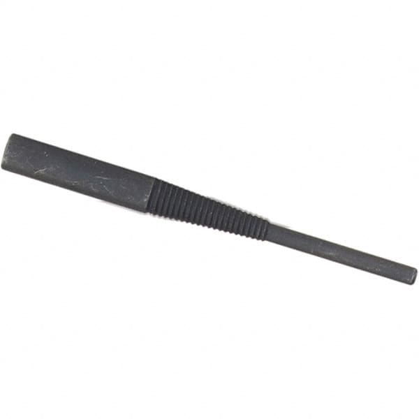 Merit Abrasives - 3/16" Pilot Diam x 1-1/2" Pilot Length, Cartridge Roll Mandrel - 1/4" Shank Diam x 1-1/4" Shank Length, 3-1/2" OAL - Exact Tooling