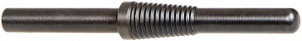 Merit Abrasives - 1/4" Pilot Diam x 1" Pilot Length, Cartridge Roll Mandrel - 1/4" Shank Diam x 1-1/4" Shank Length, 3" OAL - Exact Tooling