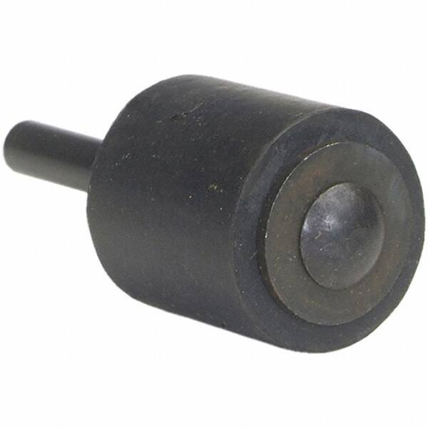 Merit Abrasives - 1" Wide x 3" Diam, Spiral Band Drum - 3/8" Shank Diam, 3,000 RPM - Exact Tooling
