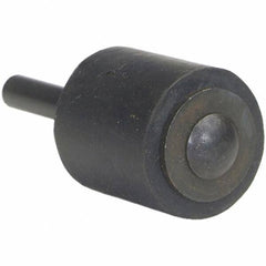 Merit Abrasives - 1" Wide x 3" Diam, Spiral Band Drum - 3/8" Shank Diam, 3,000 RPM - Exact Tooling
