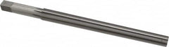 Made in USA - #11 Pin, 0.878" Diam, 0.706" Small End, 3/4" Diam Straight Shank, 8-1/4" Flute, Taper Pin Reamer - Exact Tooling