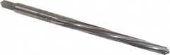 Made in USA - #1 Pin, 0.1798" Diam, 0.1447" Small End, 3/16" Diam Straight Shank, 1-11/16" Flute, Taper Pin Reamer - Exact Tooling