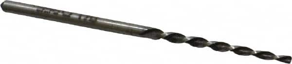 Made in USA - #7/0 Pin, 0.0666" Diam, 0.0497" Small End, 5/64" Diam Straight Shank, 13/16" Flute, Taper Pin Reamer - Exact Tooling