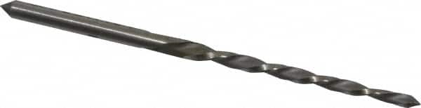 Made in USA - #5/0 Pin, 0.0966" Diam, 0.0719" Small End, 7/64" Diam Straight Shank, 1-3/16" Flute, Taper Pin Reamer - Exact Tooling