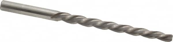 Made in USA - #3 Pin, 0.2294" Diam, 0.1813" Small End, 15/64" Diam Straight Shank, 2-5/16" Flute, Taper Pin Reamer - Exact Tooling