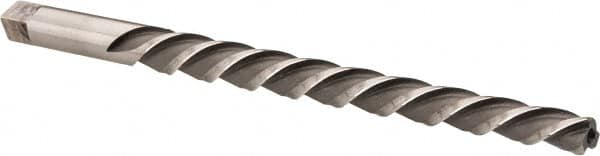 Made in USA - #7 Pin, 27/64" Diam, 0.3297" Small End, 13/32" Diam Straight Shank, 4-7/16" Flute, Taper Pin Reamer - Exact Tooling