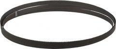 Starrett - 10 to 14 TPI, 7' 9" Long x 1/2" Wide x 0.025" Thick, Welded Band Saw Blade - Bi-Metal, Toothed Edge, Raker Tooth Set, Contour Cutting - Exact Tooling