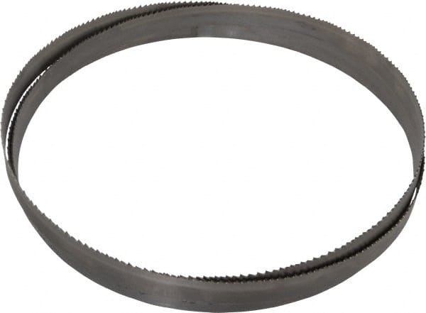 Starrett - 6 to 10 TPI, 7' 9" Long x 3/4" Wide x 0.035" Thick, Welded Band Saw Blade - Bi-Metal, Toothed Edge, Raker Tooth Set, Contour Cutting - Exact Tooling