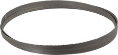 Starrett - 10 to 14 TPI, 7' 9-1/2" Long x 1/2" Wide x 0.025" Thick, Welded Band Saw Blade - Bi-Metal, Toothed Edge, Raker Tooth Set, Contour Cutting - Exact Tooling