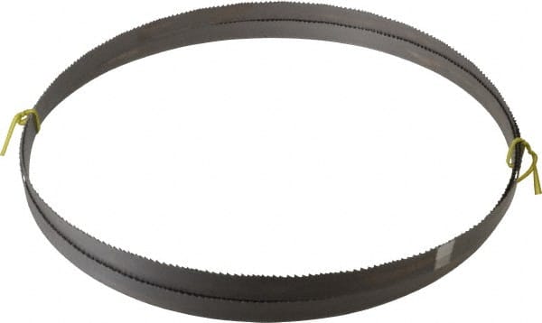 Starrett - 6 to 10 TPI, 11' Long x 3/4" Wide x 0.035" Thick, Welded Band Saw Blade - Bi-Metal, Toothed Edge, Raker Tooth Set, Contour Cutting - Exact Tooling
