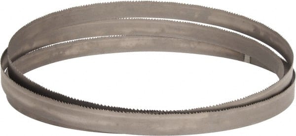 Starrett - 6 to 10 TPI, 11' 5" Long x 1" Wide x 0.035" Thick, Welded Band Saw Blade - Bi-Metal, Toothed Edge, Raker Tooth Set, Contour Cutting - Exact Tooling