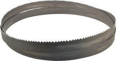 Starrett - 3 to 4 TPI, 12' 6" Long x 1-1/4" Wide x 0.042" Thick, Welded Band Saw Blade - Bi-Metal, Toothed Edge, Raker Tooth Set, Contour Cutting - Exact Tooling