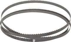 Starrett - 4 TPI, 7' 8" Long x 1/2" Wide x 0.025" Thick, Welded Band Saw Blade - Bi-Metal, Toothed Edge, Raker Tooth Set, Contour Cutting - Exact Tooling