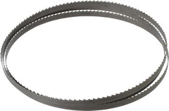 Starrett - 4 TPI, 7' 9-1/2" Long x 1/2" Wide x 0.025" Thick, Welded Band Saw Blade - Bi-Metal, Toothed Edge, Raker Tooth Set, Contour Cutting - Exact Tooling