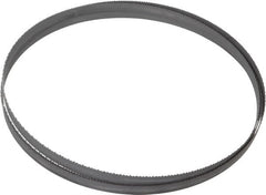Starrett - 10 TPI, 7' 11" Long x 1/2" Wide x 0.035" Thick, Welded Band Saw Blade - Bi-Metal, Toothed Edge, Raker Tooth Set, Contour Cutting - Exact Tooling