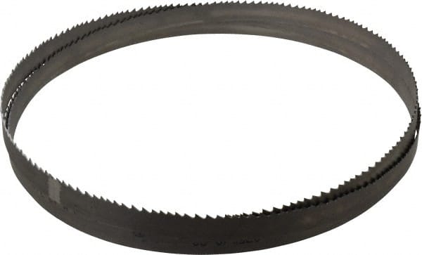 Starrett - 4 to 6 TPI, 8' 9" Long x 3/4" Wide x 0.035" Thick, Welded Band Saw Blade - Bi-Metal, Toothed Edge, Raker Tooth Set, Contour Cutting - Exact Tooling