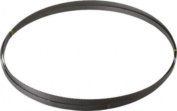 Starrett - 14 TPI, 10' 4" Long x 1/2" Wide x 0.035" Thick, Welded Band Saw Blade - Bi-Metal, Toothed Edge, Raker Tooth Set, Contour Cutting - Exact Tooling
