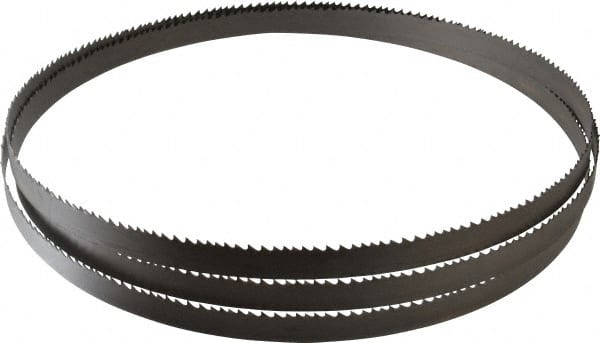 Starrett - 4 to 6 TPI, 10' 5" Long x 3/4" Wide x 0.035" Thick, Welded Band Saw Blade - Bi-Metal, Toothed Edge, Raker Tooth Set, Contour Cutting - Exact Tooling