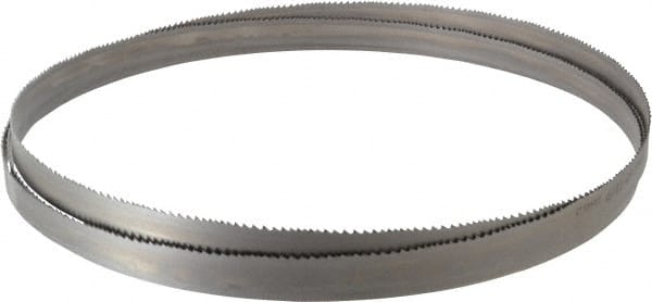 Starrett - 6 to 10 TPI, 10' 5" Long x 3/4" Wide x 0.035" Thick, Welded Band Saw Blade - Bi-Metal, Toothed Edge, Raker Tooth Set, Contour Cutting - Exact Tooling