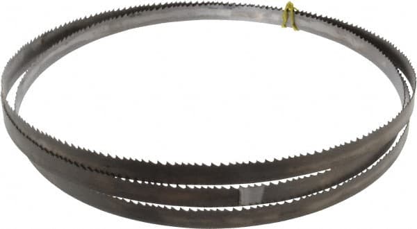 Starrett - 4 to 6 TPI, 10' 6" Long x 3/4" Wide x 0.035" Thick, Welded Band Saw Blade - Bi-Metal, Toothed Edge, Raker Tooth Set, Contour Cutting - Exact Tooling