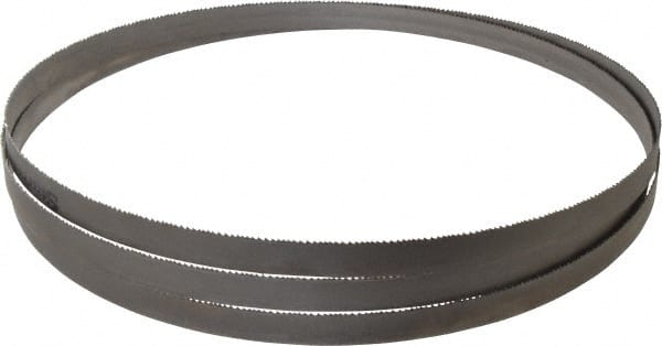 Starrett - 8 to 12 TPI, 10' 11" Long x 3/4" Wide x 0.035" Thick, Welded Band Saw Blade - Bi-Metal, Toothed Edge, Raker Tooth Set, Contour Cutting - Exact Tooling