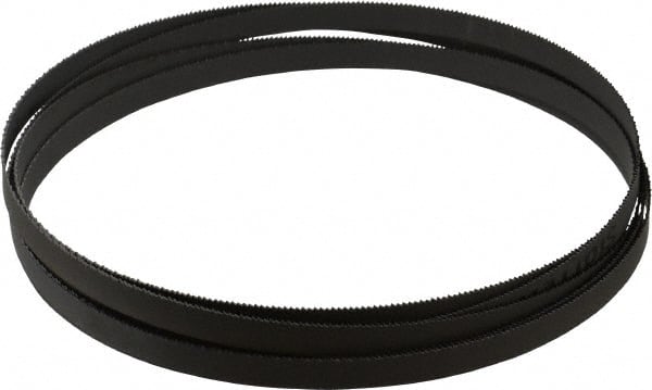 Starrett - 14 TPI, 11' 1" Long x 1/2" Wide x 0.035" Thick, Welded Band Saw Blade - Bi-Metal, Toothed Edge, Raker Tooth Set, Contour Cutting - Exact Tooling