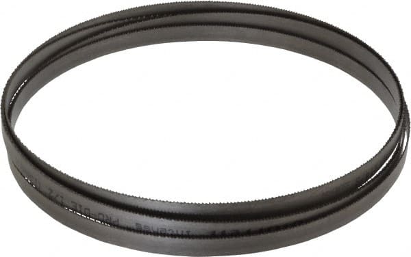 Starrett - 14 TPI, 12' Long x 1/2" Wide x 0.035" Thick, Welded Band Saw Blade - Bi-Metal, Toothed Edge, Raker Tooth Set, Contour Cutting - Exact Tooling