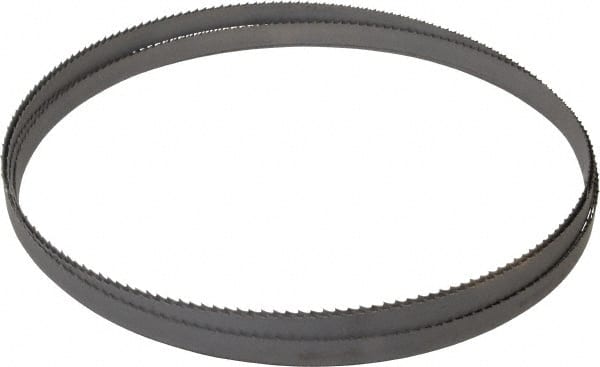 Starrett - 6 TPI, 12' 6" Long x 1/2" Wide x 0.025" Thick, Welded Band Saw Blade - Bi-Metal, Toothed Edge, Raker Tooth Set, Contour Cutting - Exact Tooling