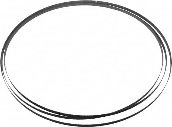 Starrett - 10 TPI, 15' 6" Long x 1/2" Wide x 0.035" Thick, Welded Band Saw Blade - Bi-Metal, Toothed Edge, Raker Tooth Set, Contour Cutting - Exact Tooling