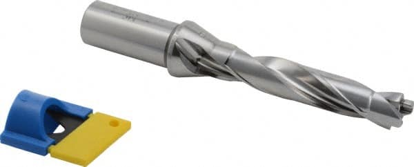 Iscar - 0.827" to 0.862" Diam, 5xD, 4.13" Max Depth, 1" Shank Diam, 7.64" OAL, Replaceable-Tip Drill - FCP, ICK, ICK-2M, ICM, ICP, iCP-2M Insert, 72419419 Toolholder, Series SumoCham - Exact Tooling