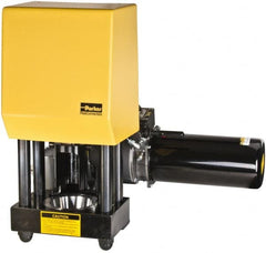 Parker - 3/16 to 1-1/4" Cut Diam, 30 Ton Bench Mount Hose Crimper - Exact Tooling