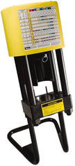 Parker - 3/16 to 1-1/4" Cut Diam, 60 Ton Portable Hose Crimper - 15 sec Cycle, 14" Wide x 31-1/2" High x 14" Deep - Exact Tooling