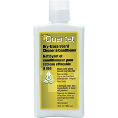 Quartet - 8 oz Bottle White Board & Dry Erase Board Cleaner - For Use with Dry Erase Marker Boards - Exact Tooling