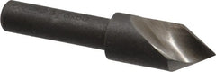 Keo - 3/8" Head Diam, 1/4" Shank Diam, 1 Flute 60° High Speed Steel Countersink - Exact Tooling