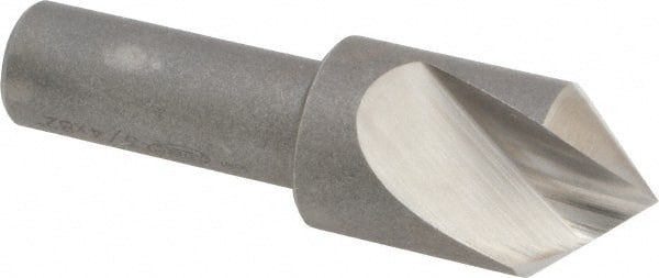 Keo - 3/4" Head Diam, 1/2" Shank Diam, 1 Flute 82° High Speed Steel Countersink - Exact Tooling