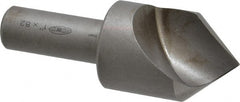 Keo - 1" Head Diam, 1/2" Shank Diam, 1 Flute 82° High Speed Steel Countersink - Exact Tooling