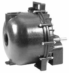 Value Collection - 2 Inch Outlet, 5 hp, Stainless Steel, Pedestal Mount Pump - 200 Max GPM, Self Priming Centrifugal Pump, TEFC Motor - Exact Tooling