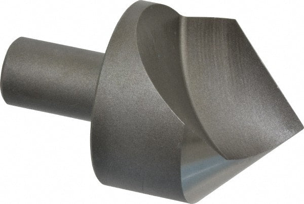 Keo - 2" Head Diam, 3/4" Shank Diam, 1 Flute 90° High Speed Steel Countersink - Exact Tooling