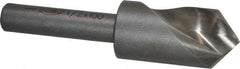 Keo - 1/2" Head Diam, 1/4" Shank Diam, 1 Flute 100° High Speed Steel Countersink - Exact Tooling
