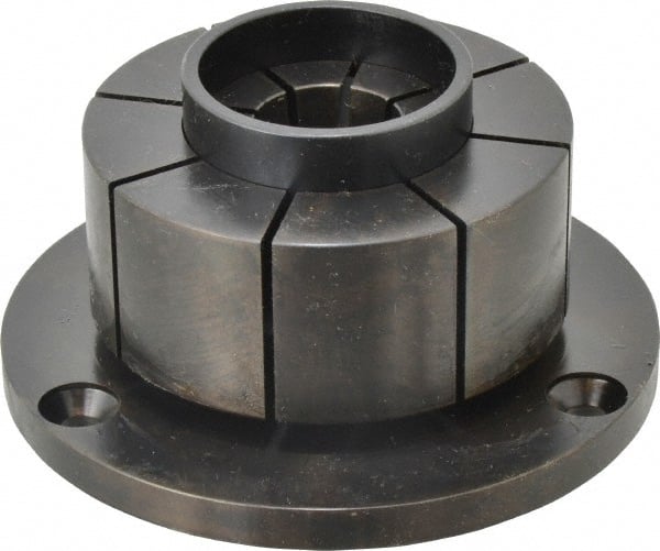 Mitee-Bite - 1.15 to 3.06" Expansion Diam, 10,000 Lb Holding Force, 1/4-20 Mounting Screw, 5/8-11 Center Screw, Mild Steel ID Expansion Clamps - Exact Tooling