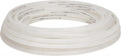 Parker - 1/2" ID x 5/8" OD, 1/16" Wall Thickness, 100' Long, Polyethylene Tube - Natural, 70 Max psi, -80 to 150°F - Exact Tooling
