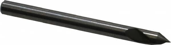 M.A. Ford - 1/8" Head Diam, 1/8" Shank Diam, 1 Flute 60° Solid Carbide Countersink - Exact Tooling