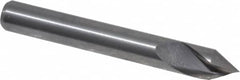 M.A. Ford - 1/4" Head Diam, 1/4" Shank Diam, 1 Flute 60° Solid Carbide Countersink - Exact Tooling