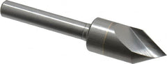 M.A. Ford - 1/2" Head Diam, 1/4" Shank Diam, 1 Flute 60° Solid Carbide Countersink - Exact Tooling