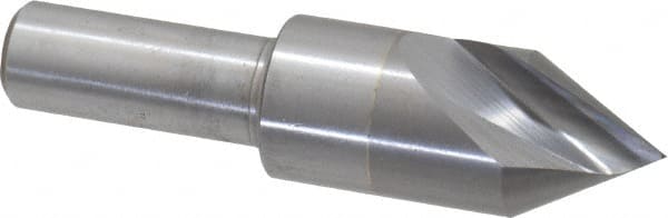 M.A. Ford - 3/4" Head Diam, 1/2" Shank Diam, 1 Flute 60° Solid Carbide Countersink - Exact Tooling