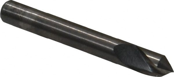 M.A. Ford - 1/4" Head Diam, 1/4" Shank Diam, 1 Flute 82° Solid Carbide Countersink - Exact Tooling
