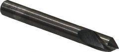 M.A. Ford - 1/4" Head Diam, 1/4" Shank Diam, 1 Flute 82° Solid Carbide Countersink - Exact Tooling