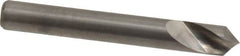 M.A. Ford - 1/4" Head Diam, 1/4" Shank Diam, 1 Flute 90° Solid Carbide Countersink - Bright Finish, 2" OAL, 0.045" Nose Diam, Single End, Straight Shank, Right Hand Cut - Exact Tooling