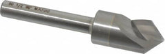M.A. Ford - 1/2" Head Diam, 1/4" Shank Diam, 1 Flute 90° Solid Carbide Countersink - Exact Tooling