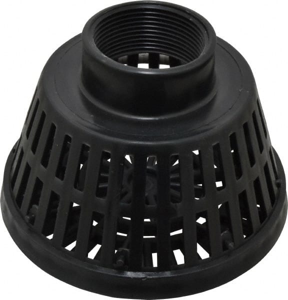 Made in USA - Suction Strainer - HDPE, For Use with Pacer Pump - Exact Tooling